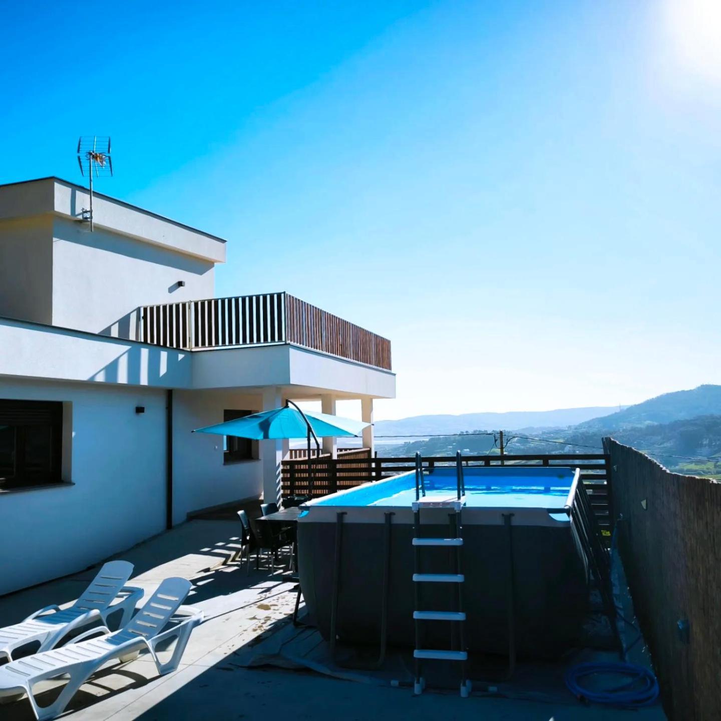 Casa Mirador Al Atlantico , Razo, Costa Da Morte 拉科鲁尼亚 外观 照片